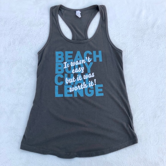 Beach body Challenge tank top Shirt 2020 It wasn’t easy but it was worth it! - Picture 2 of 6